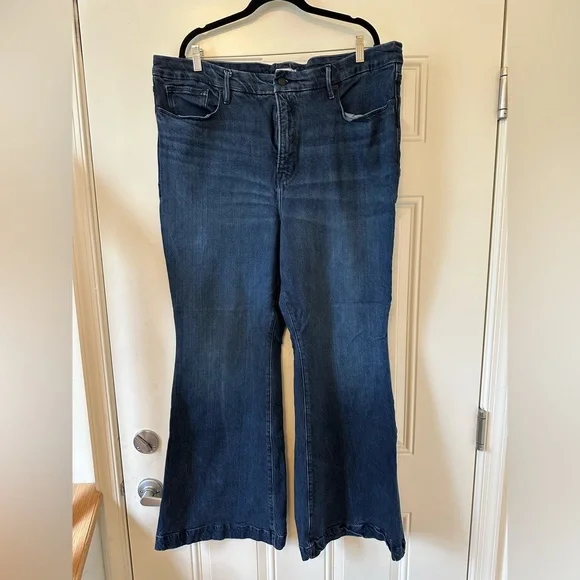 Good American Dark Blue Women Jeans - Picture 3 of 9